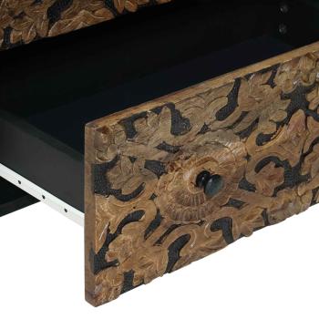 Sideboard 2 pcs Braun 60 x 33,5 x 75 cm Massivholz Mango