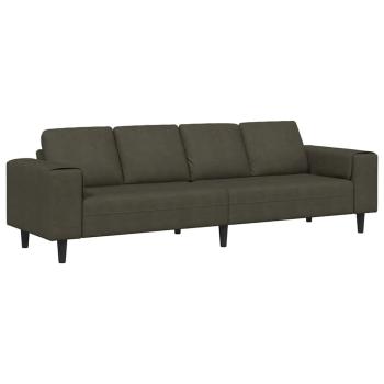 Wohnzimmer Couch Olivegrün 250 x 77 x 76 cm