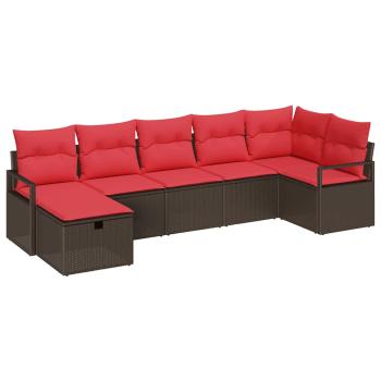 Sofa Set 4 stk. Poly-Rattan