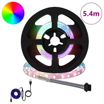 LED Streifen 12 Stk. Schwarz und Transparent