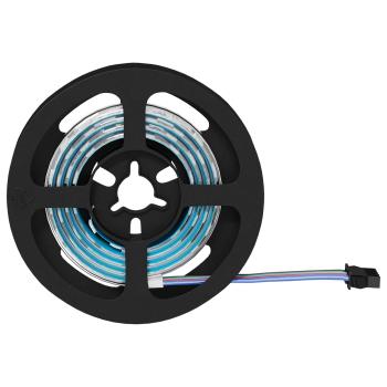 LED Streifen 12 Stk. Schwarz und Transparent