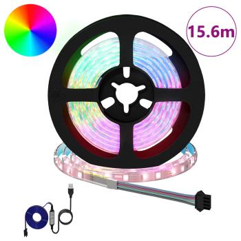 LED Streifen 12 Stk. Schwarz und Transparent