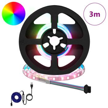 LED Streifen 12 Stk. Schwarz und Transparent