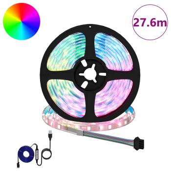 LED Streifen 12 Stk. Schwarz und Transparent