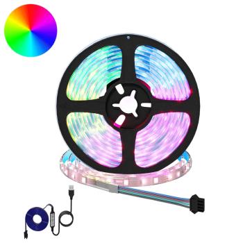 ARDEBO.de - LED Streifen 12 Stk. Schwarz und Transparent