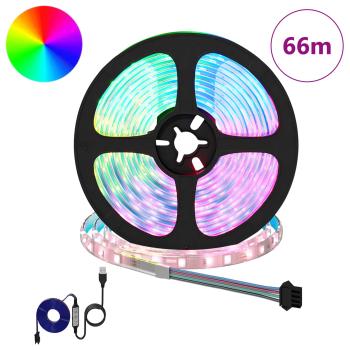 LED Streifen 12 Stk. Schwarz und Transparent