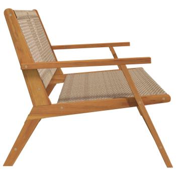 gartenmöbel Beige 122 x 78 x 73 cm Massivholz Akazie