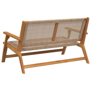 gartenmöbel Beige 122 x 78 x 73 cm Massivholz Akazie