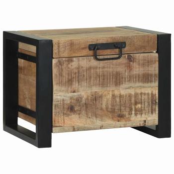 ARDEBO.de - Aufbewahrungs-Truhen Braun 40 x 30 x 30 cm Massivholz Mango
