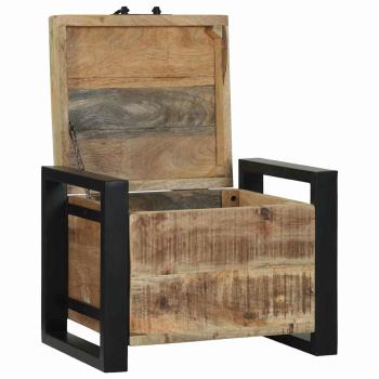 Aufbewahrungs-Truhen Braun 40 x 30 x 30 cm Massivholz Mango