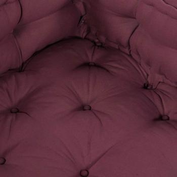 Pallet Sofa Kissen 3 Stk. Stoff Kastanienbraun 120 x 80 x 38 cm
