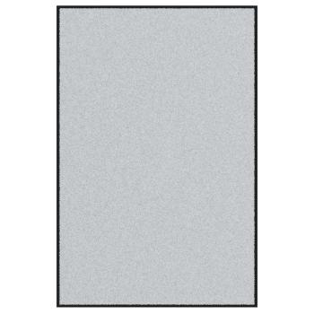 Fußmatte Grau und Schwarz 120 x 180 cm 100% Polyamid