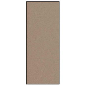 Fußmatte Beige und Schwarz 120 x 300 cm 100% Polyamid
