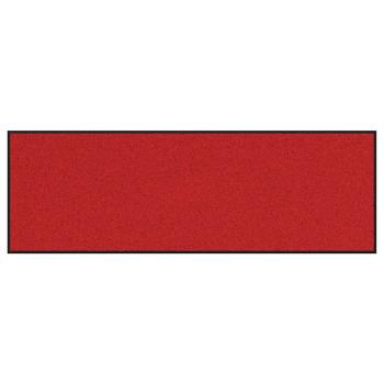 Fußmatte Rot und Schwarz 60 x 180 cm 100% Polyamid