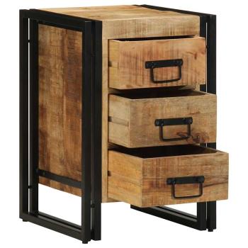 ARDEBO.de - Nachttisch Braun 40 x 40 x 59 cm Massivholz Mango