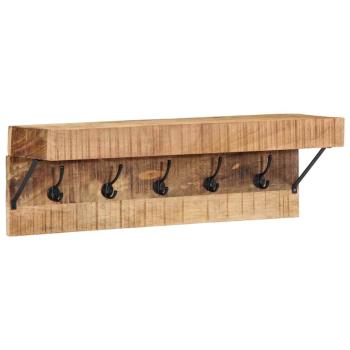 Garderobenständer Braun 73 x 19 x 23 cm Massivholz Mango