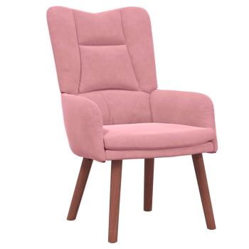 Sessel Rosa 63 x 67 x 94 cm Samt