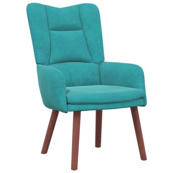 Sessel Türkis 63 x 67 x 94 cm Samt