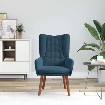 Sessel Blau 63 x 67 x 94 cm Samt