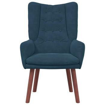 Sessel Blau 63 x 67 x 94 cm Samt