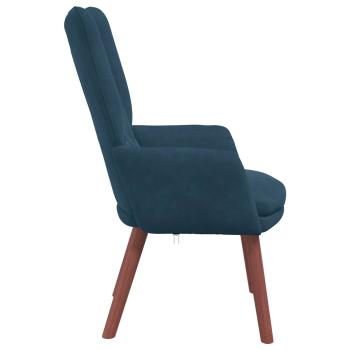 Sessel Blau 63 x 67 x 94 cm Samt