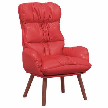 Sessel Rot 69 x 74 x 93 cm Kunstleder