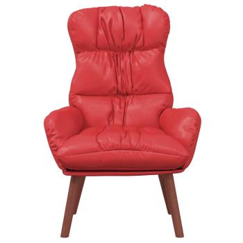Sessel Rot 69 x 74 x 93 cm Kunstleder