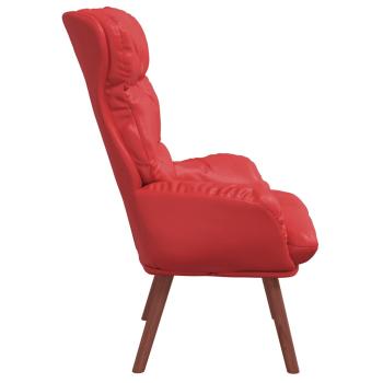 Sessel Rot 69 x 74 x 93 cm Kunstleder