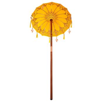 Balinesischer Sonnenschirm 125 x 125 x 260 cm