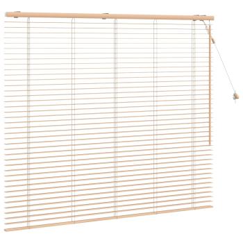Venezianische Jalousie Eichenoptik 160 x 130 cm 35 mm
