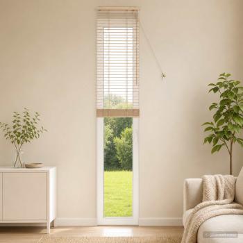 ARDEBO.de - Venezianische Jalousie Eichenoptik 40 x 250 cm 35 mm