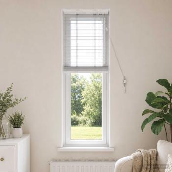 ARDEBO.de - Venezianische Jalousie Weiß 50 x 130 cm 35 mm