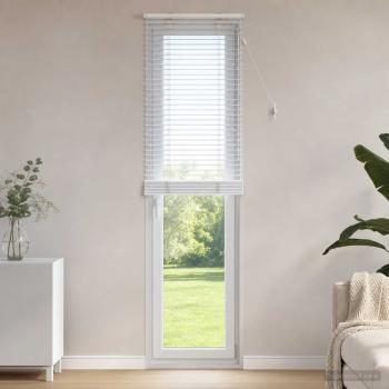 ARDEBO.de - Venezianische Jalousie Weiß 60 x 250 cm 35 mm