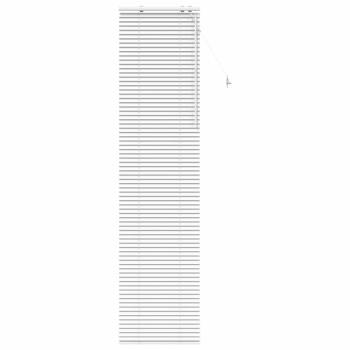 Venezianische Jalousie Weiß 60 x 250 cm 35 mm