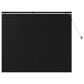 Venezianische Jalousie Schwarz 95 x 220 cm 35 mm