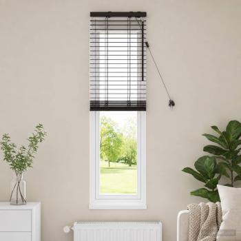 ARDEBO.de - Venezianische Jalousie Dunkelbraun 45 x 130 cm 35 mm