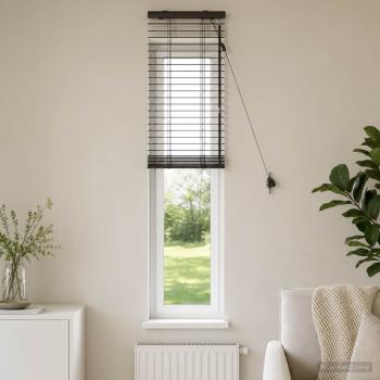 ARDEBO.de - Venezianische Jalousie Dunkelbraun 40 x 160 cm 35 mm