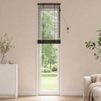 ARDEBO.de - Venezianische Jalousie Dunkelbraun 60 x 250 cm 35 mm
