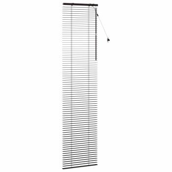 Venezianische Jalousie Dunkelbraun 60 x 250 cm 35 mm
