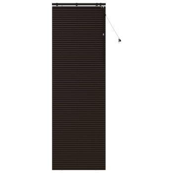 Venezianische Jalousie Dunkelbraun 70 x 250 cm 35 mm