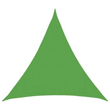 ARDEBO.de - Sonnensegel Hellgrün 2 x 2 x 2 m HDPE