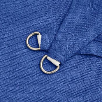 Sonnensegel 2 x 6 m HDPE Rechteckig Blau