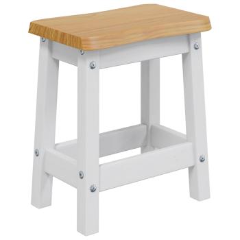 Barhocker EKAI 2 Stk. Weiß 40 x 29 x 45,5 cm