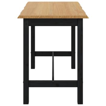 Hohe Bar-Tisch EKAI Schwarz 112 x 70 x 91 cm