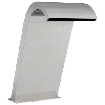 Poolbrunnen Silber 47 x 31 x 60 cm Edelstahl