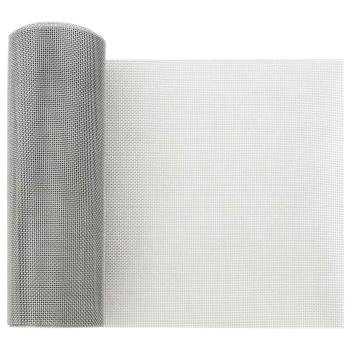 ARDEBO.de - Mesh Bildschirm 20 x 2000 cm 20 Mesh Edelstahl 201 Silber