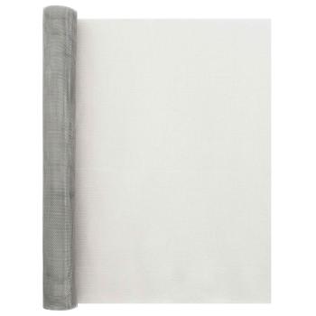 ARDEBO.de - Mesh Bildschirm 60 x 2000 cm 20 Mesh Edelstahl 201 Silber