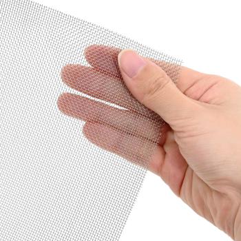 Mesh Bildschirm 120 x 2000 cm 20 Mesh Edelstahl 201 Silber