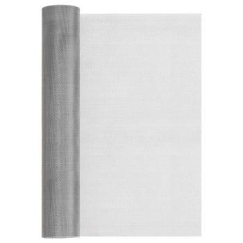 ARDEBO.de - Mesh Bildschirm 40 x 2000 cm 30 Mesh Edelstahl 201 Silber