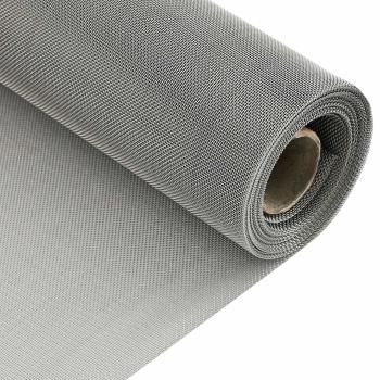 Mesh Bildschirm 80 x 500 cm 30 Mesh Edelstahl 201 Silber